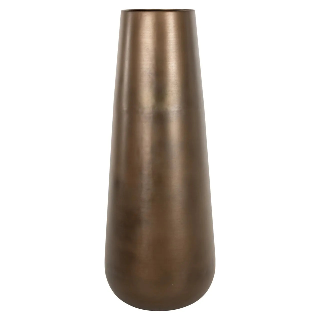 Richmond Interiors Kenza Antique Brass Floor Standing Vase 142cm