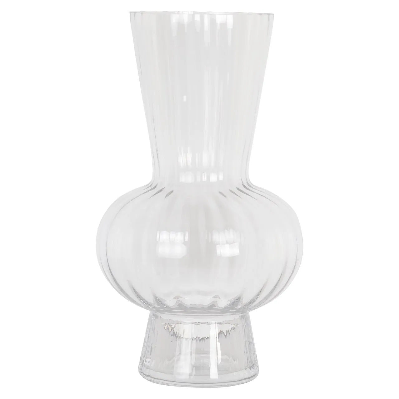 Richmond Interiors Kyan Clear Transparent Vase