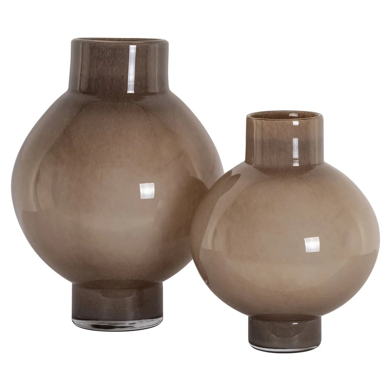 Richmond Interiors Celina Brown Glass Vase | Large