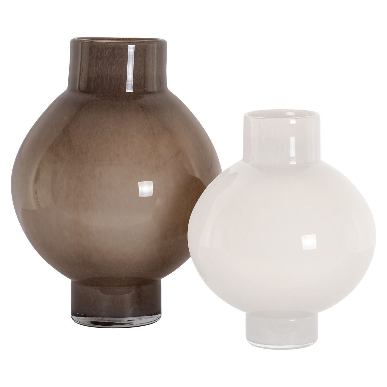Vase Celina taupe large