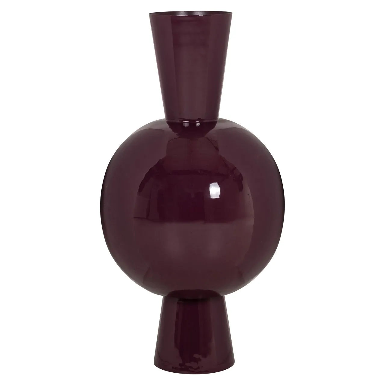 Richmond Interiors Avine Burgundy Vase