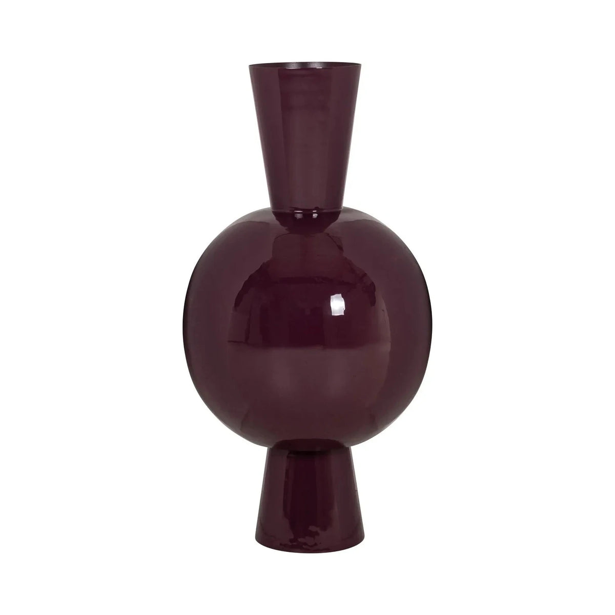Richmond Interiors Avine Burgundy Vase