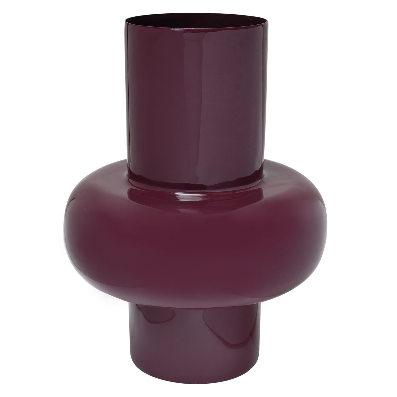 Vase Ashlyn burgundy small