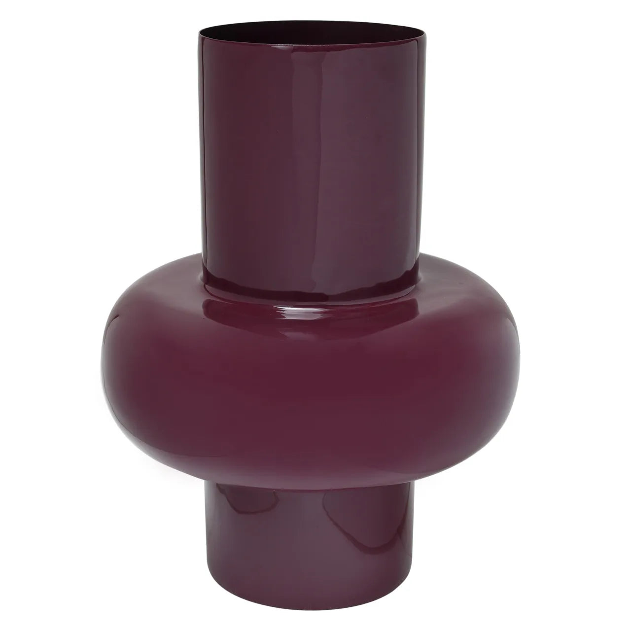 Richmond Interiors Ashlyn Burgundy Vase | Small