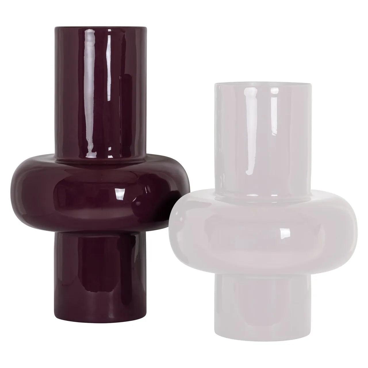 Richmond Interiors Ashlyn Burgundy Vase | Large