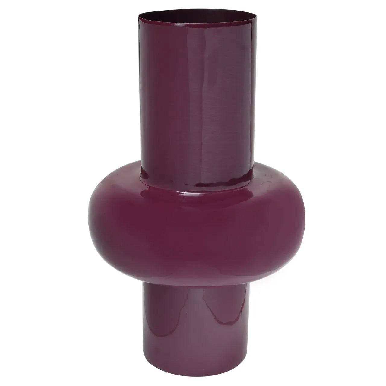 Richmond Interiors Ashlyn Burgundy Vase | Large