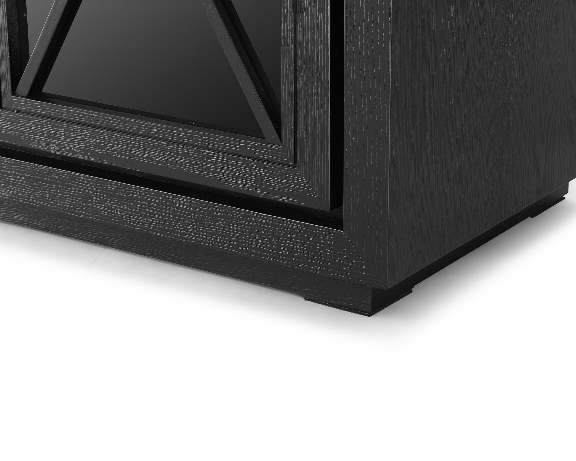 York Sideboard - Oak Wood & Glass
