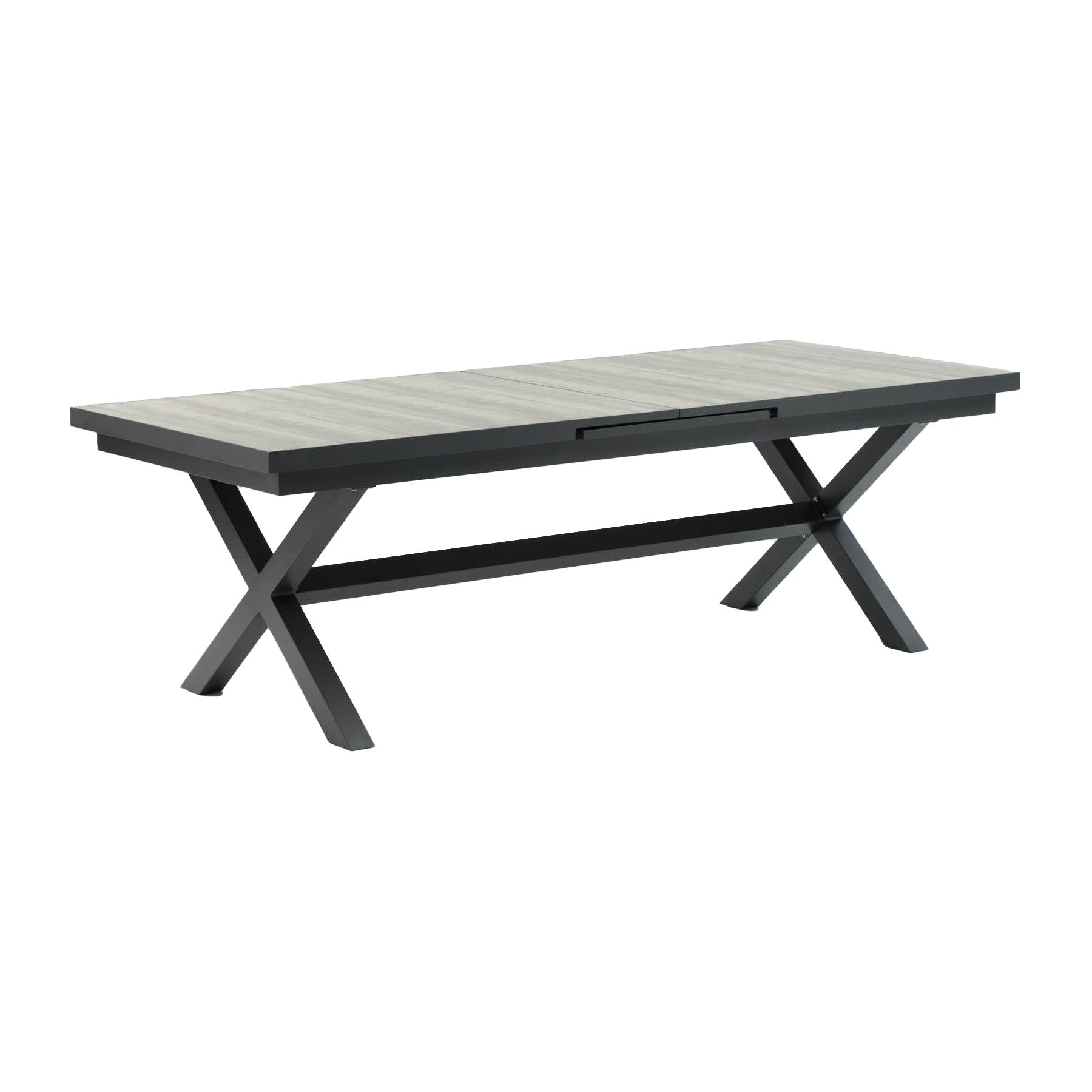 Vienna Rectangular Extending Dining Table with Ambition Sage Green Dining Chairs