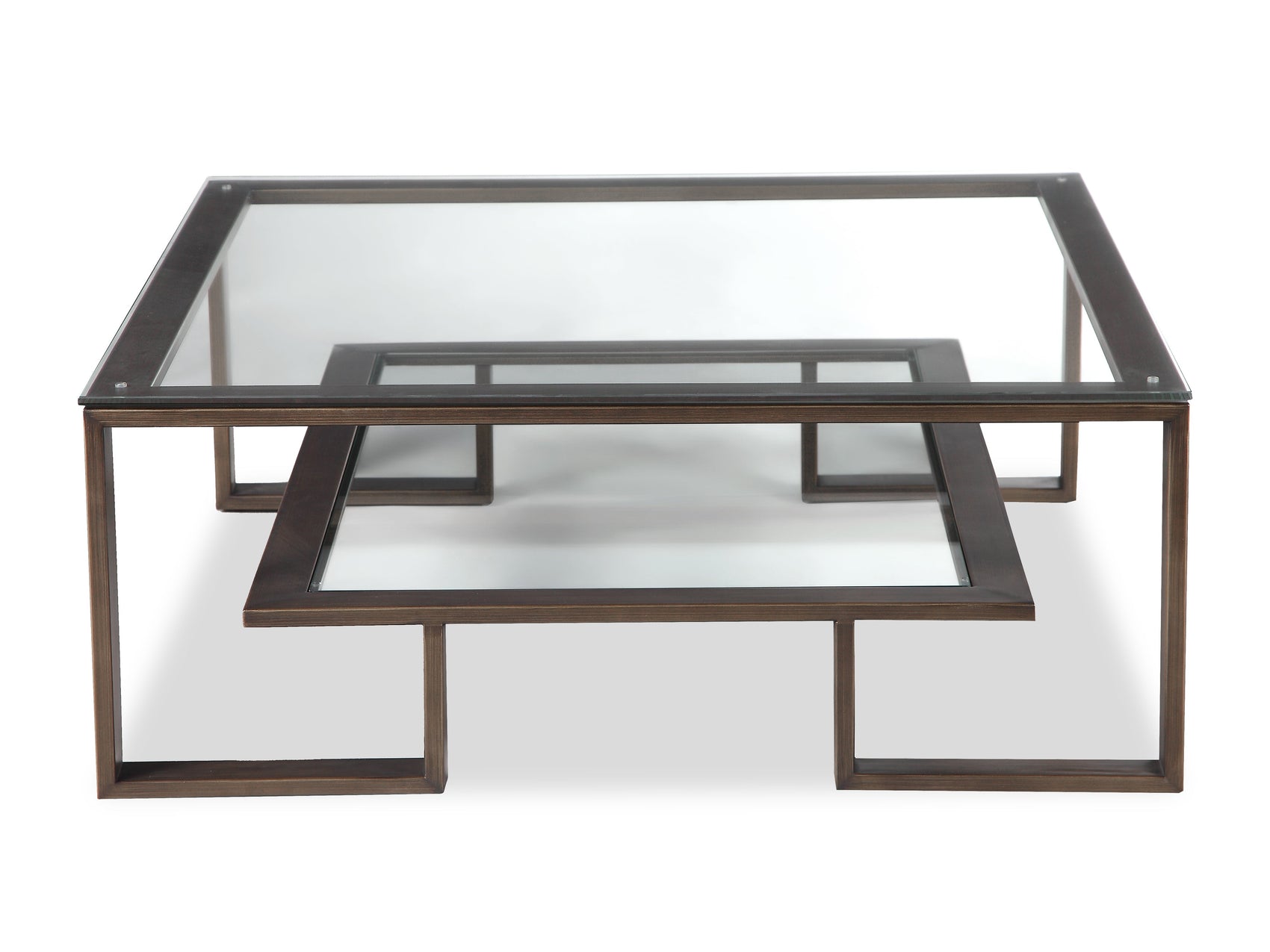 Mayfair Antique Bronze Square Coffee Table