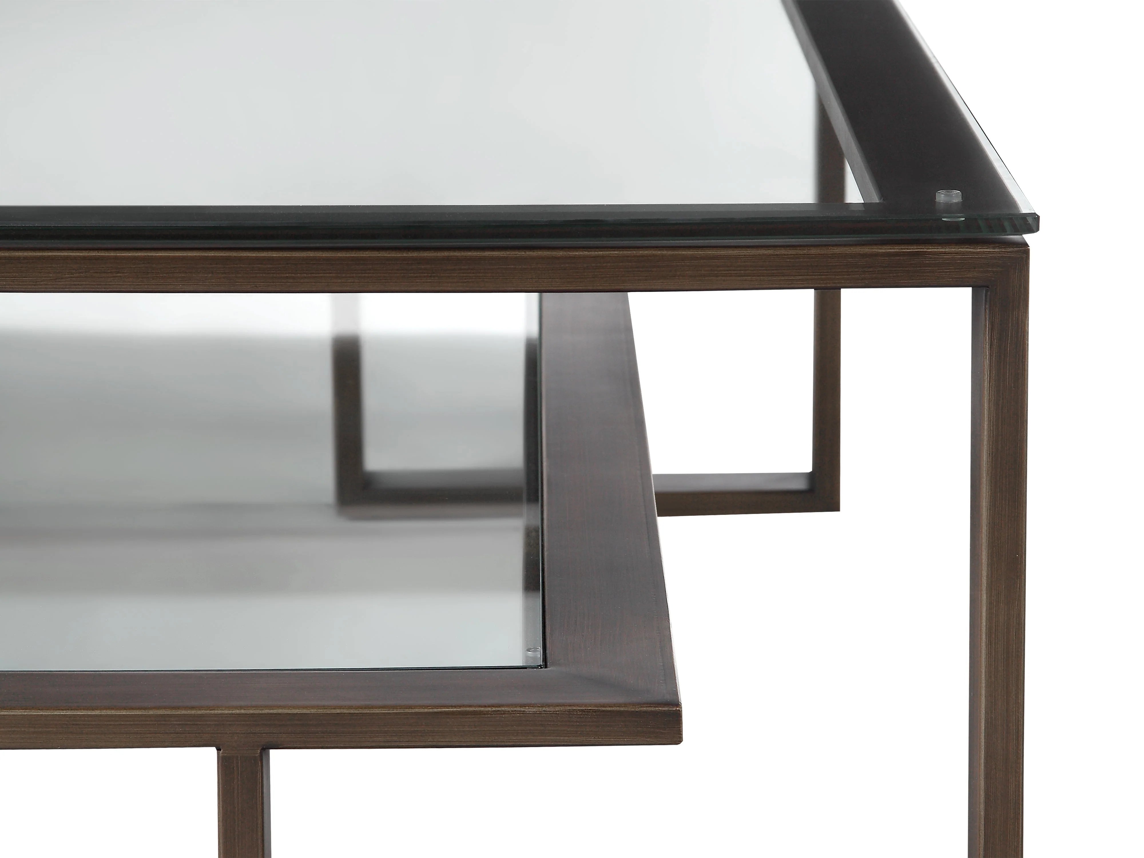 Mayfair Antique Bronze Square Coffee Table