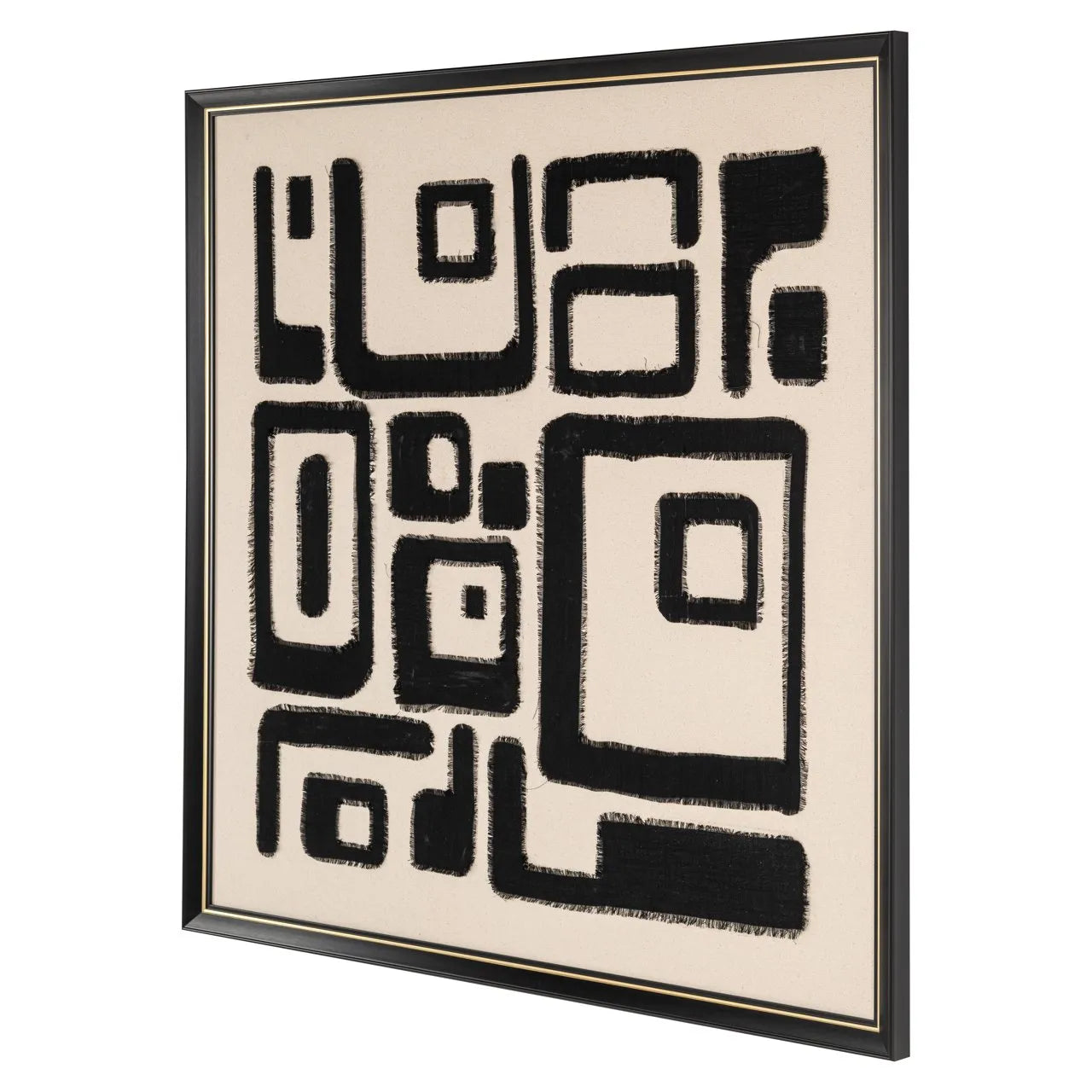 Richmond Interiors Shanita Black & White Wall Art