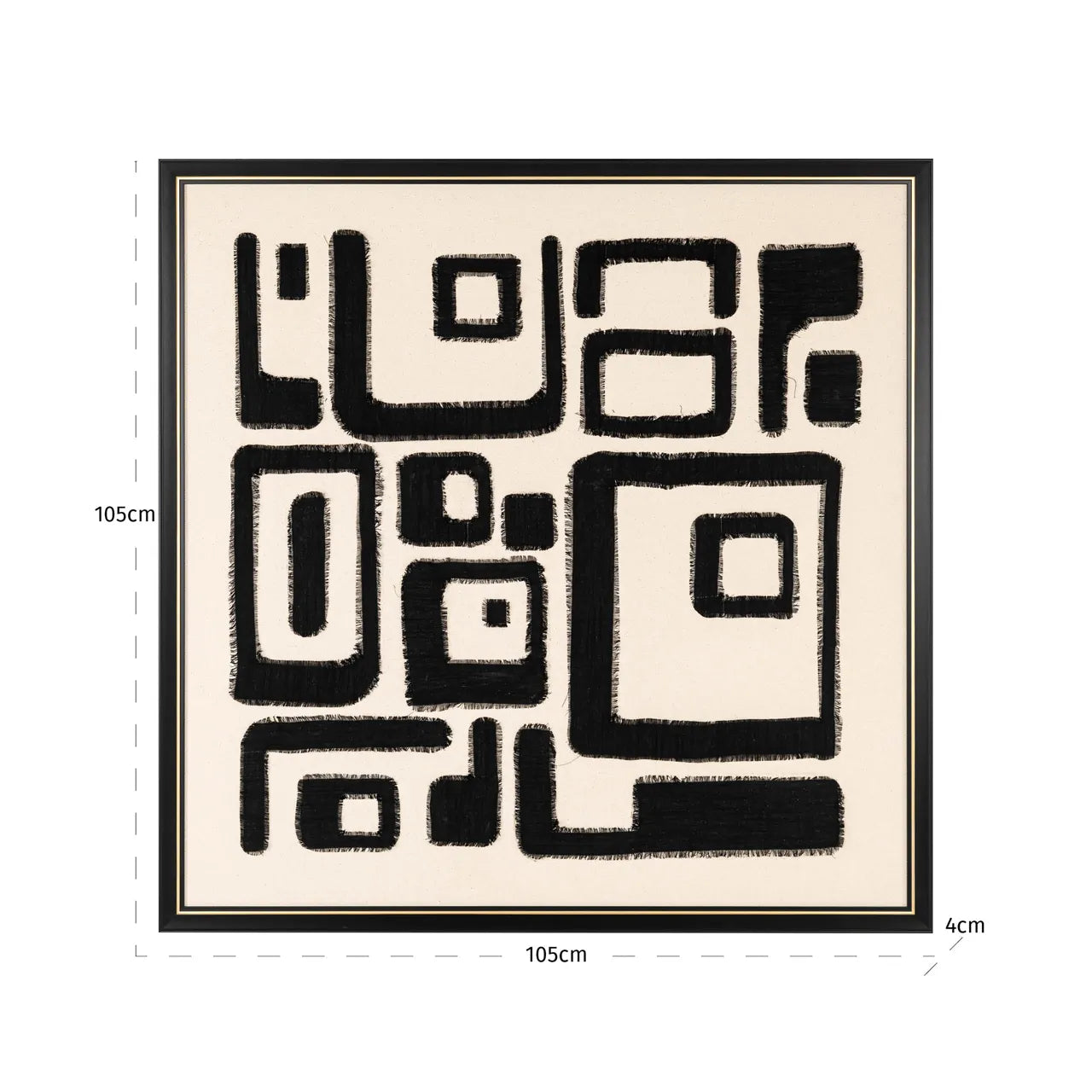Richmond Interiors Shanita Black & White Wall Art