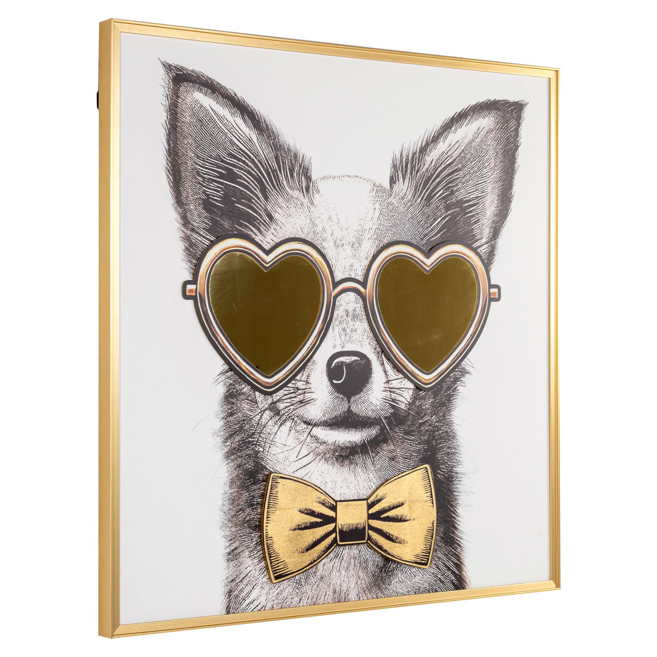 Wall art Bodhy black/gold