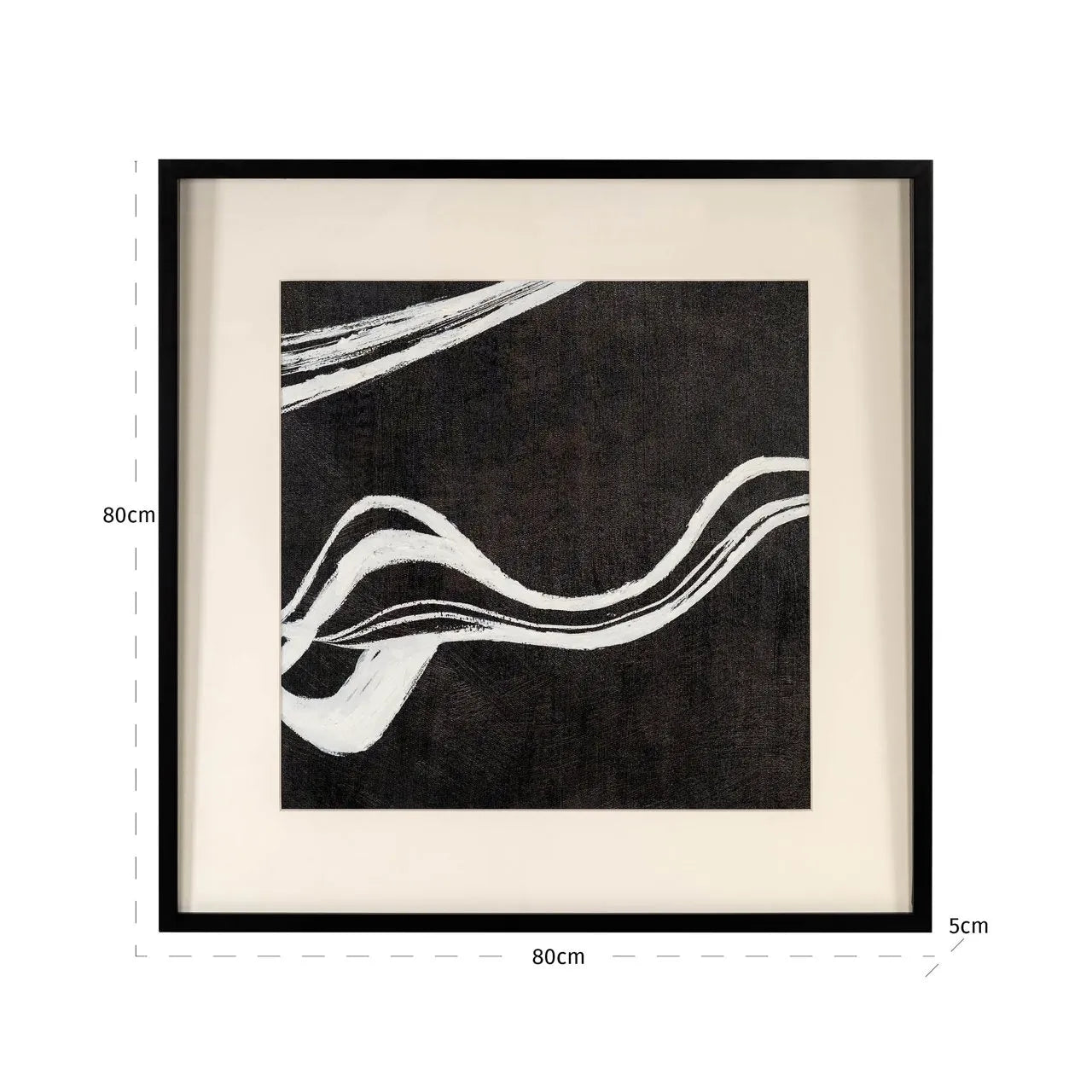 Richmond Interiors Jozra Black & White Wall Art