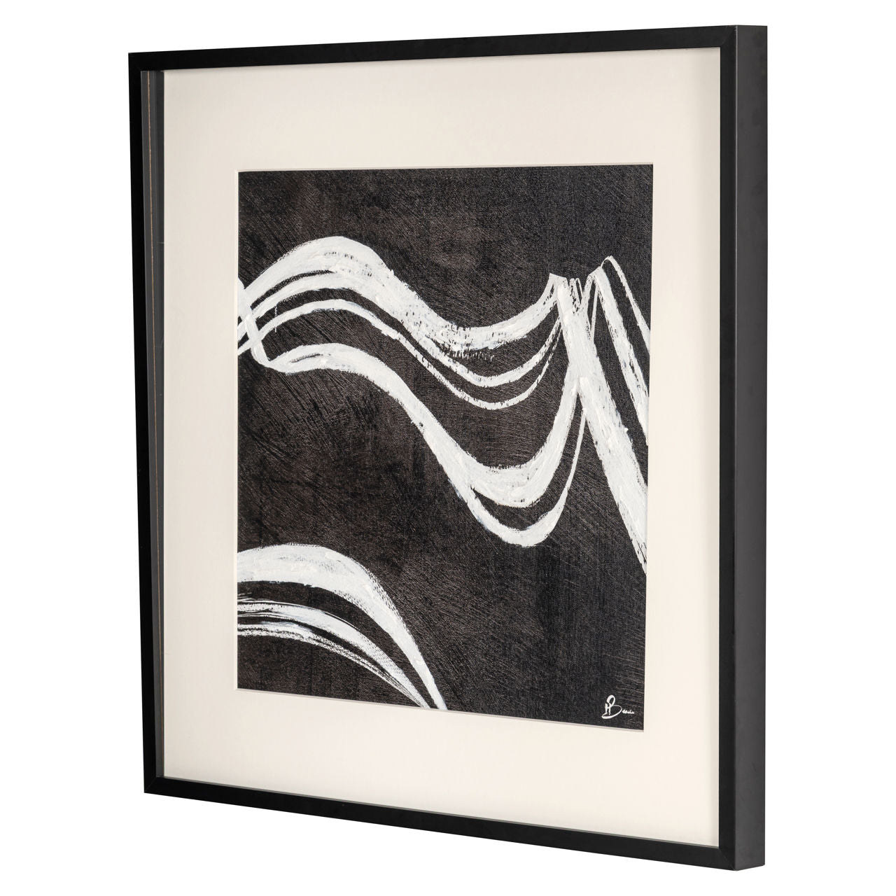 Wall art Jozy black/white