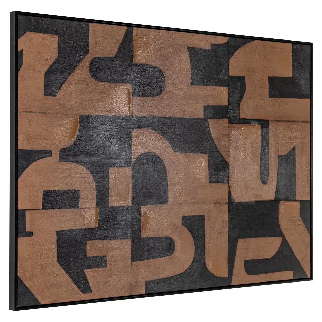 Richmond Interiors Cascade Brown Wall Art