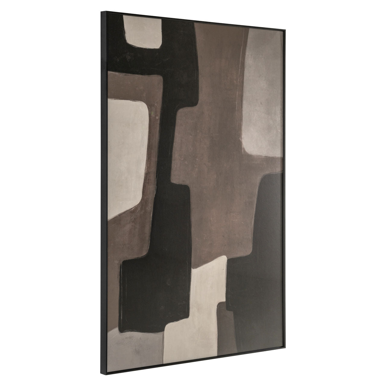 Wall art Mirage brown left