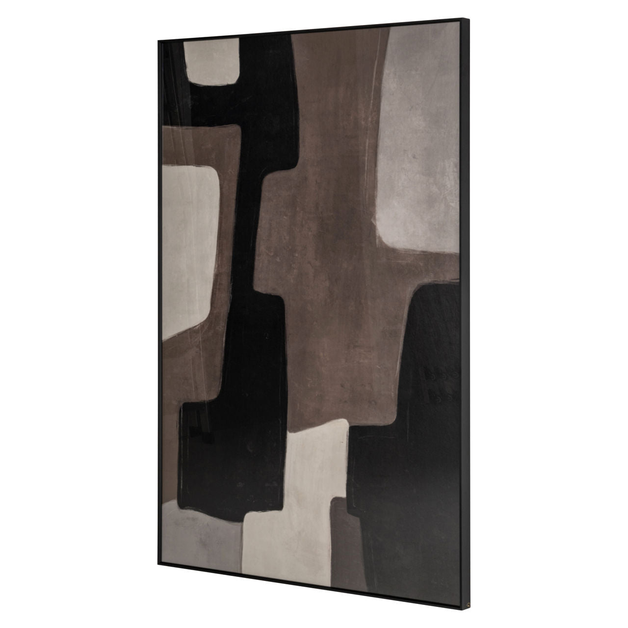 Wall art Mirage brown left