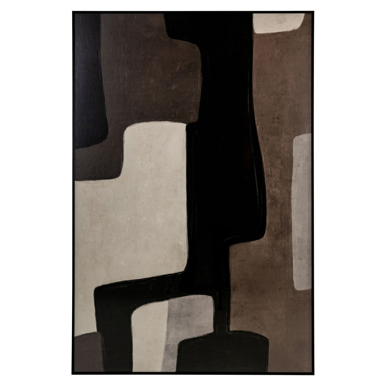 Wall art Mirage brown right