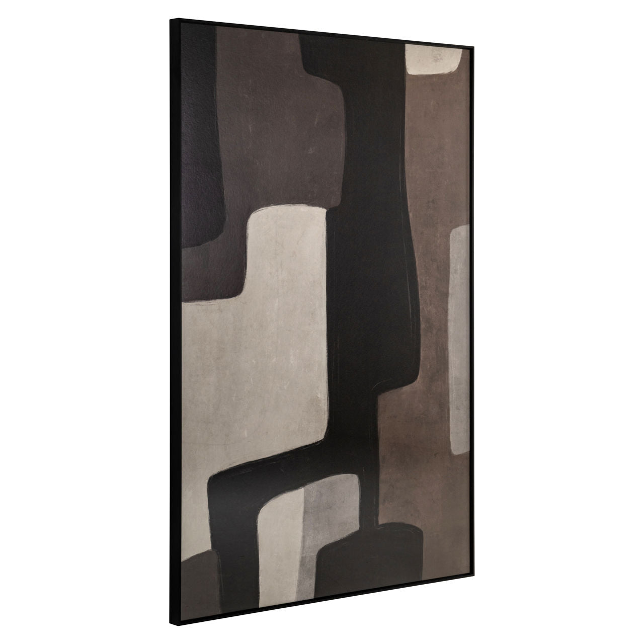 Wall art Mirage brown right