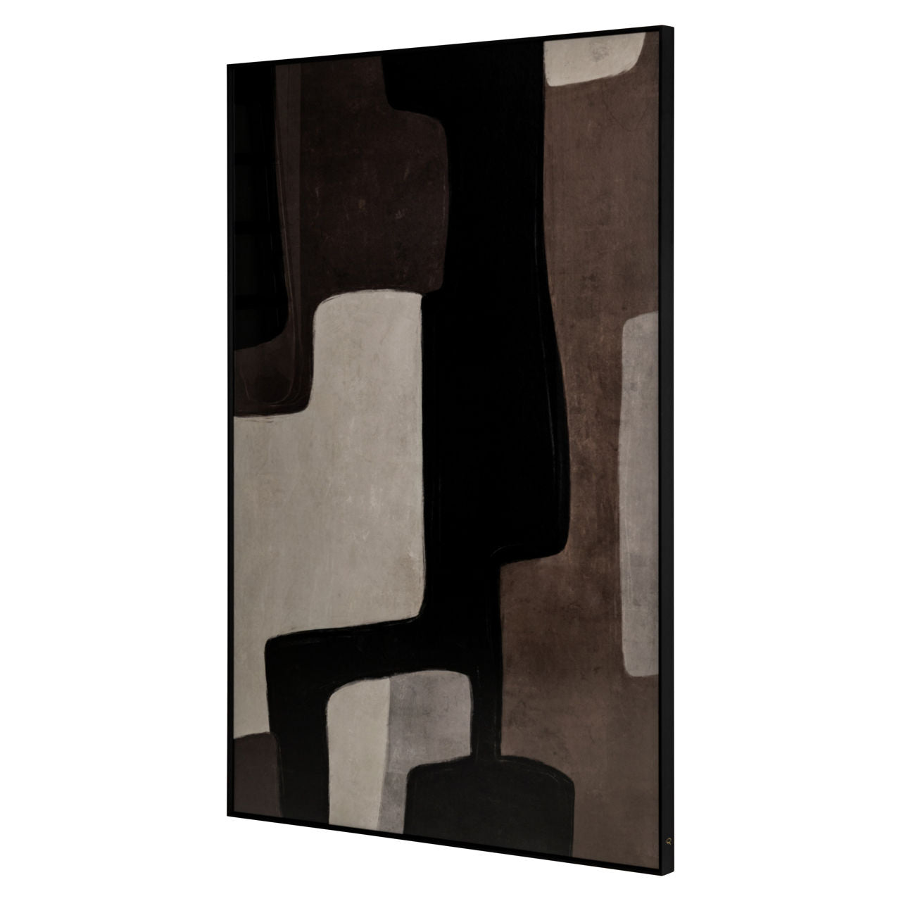 Wall art Mirage brown right