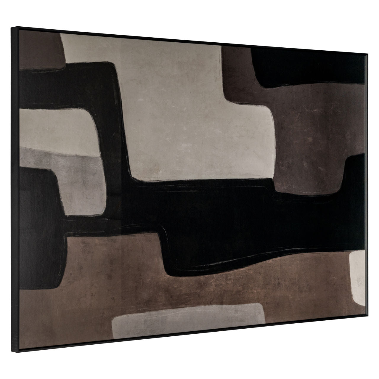 Wall art Mirage brown right