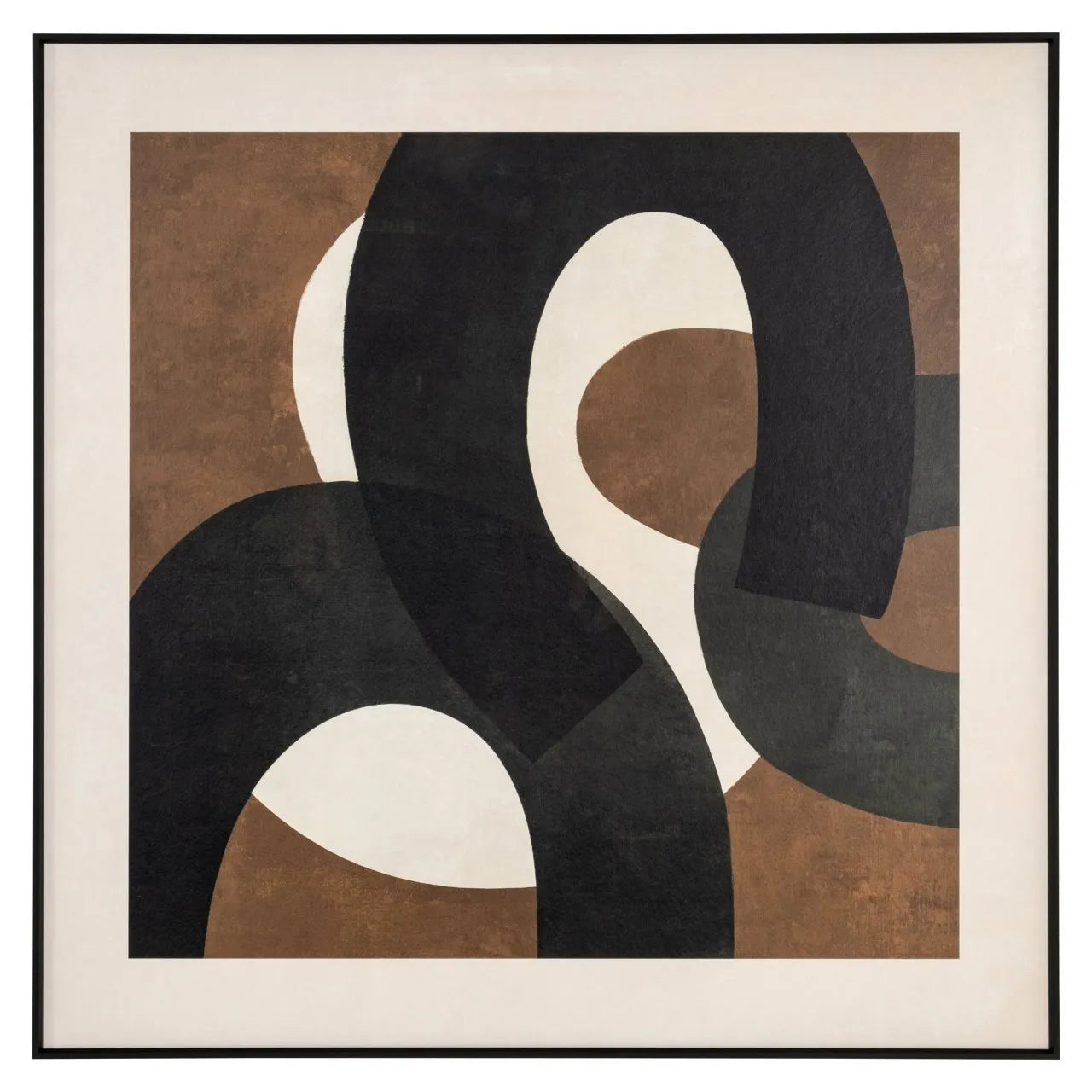 Richmond Interiors Euphoria Brown Left Wall Art