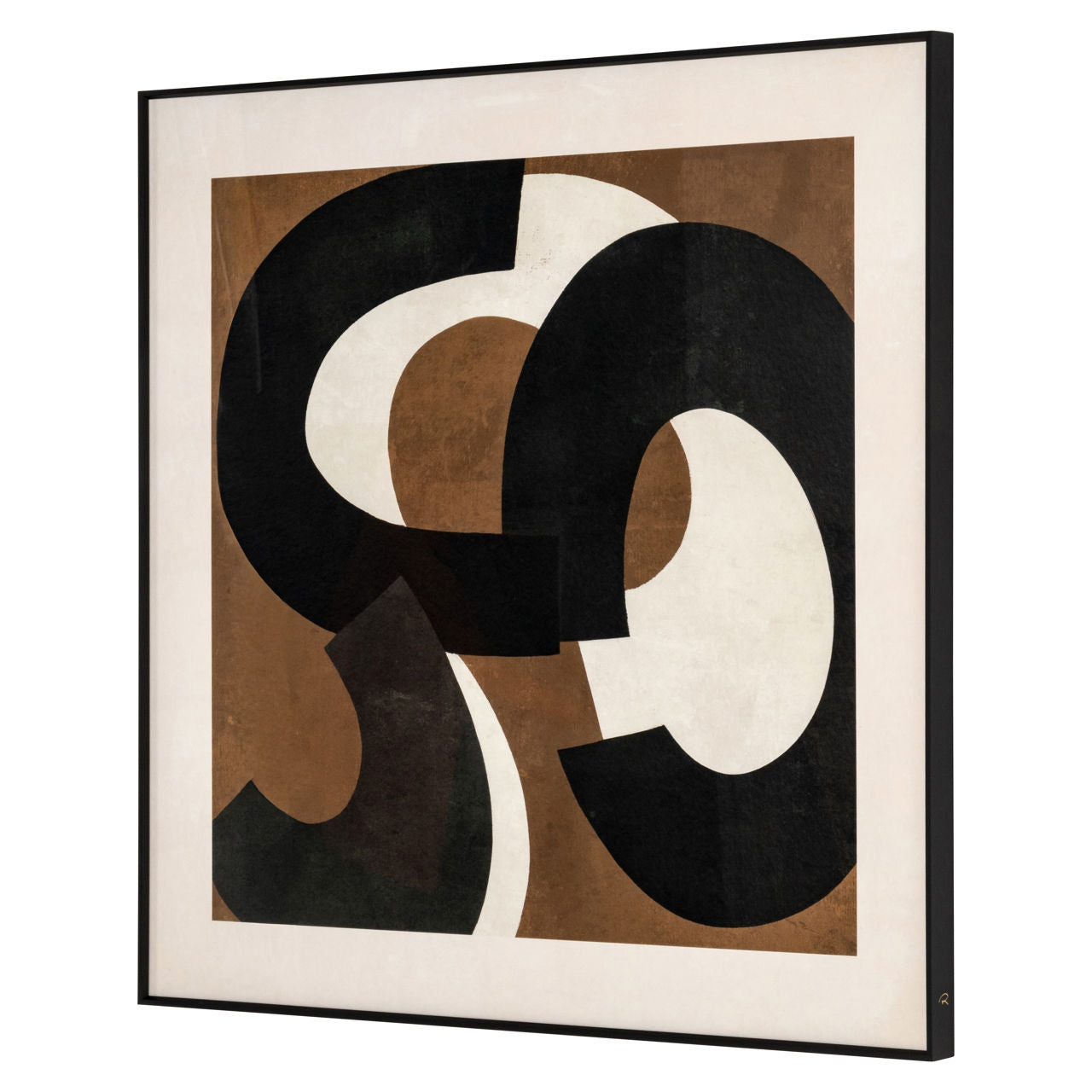 Wall art Euphoria brown right