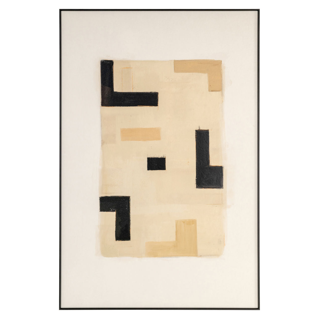 Wall art Vortex beige right