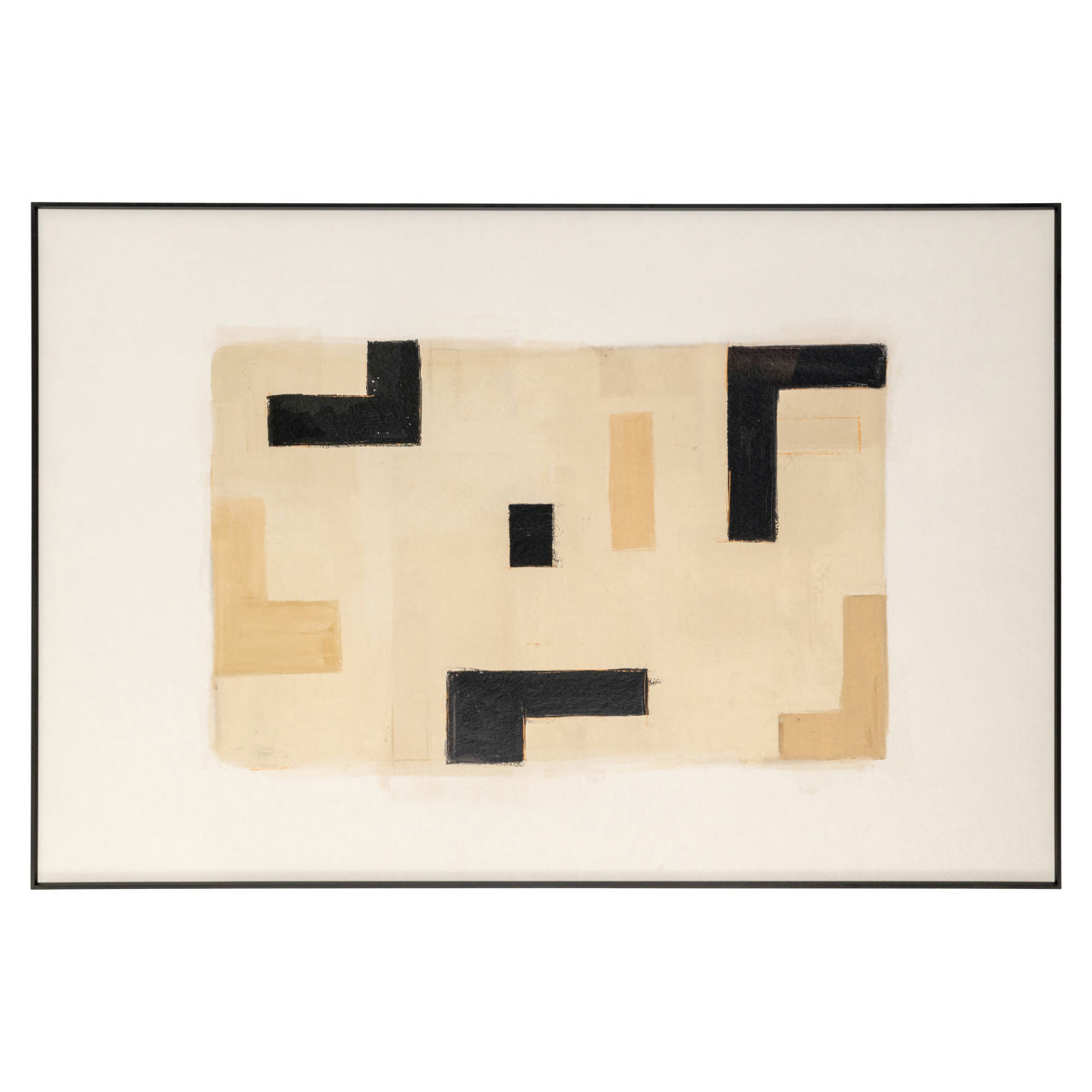 Wall art Vortex beige right