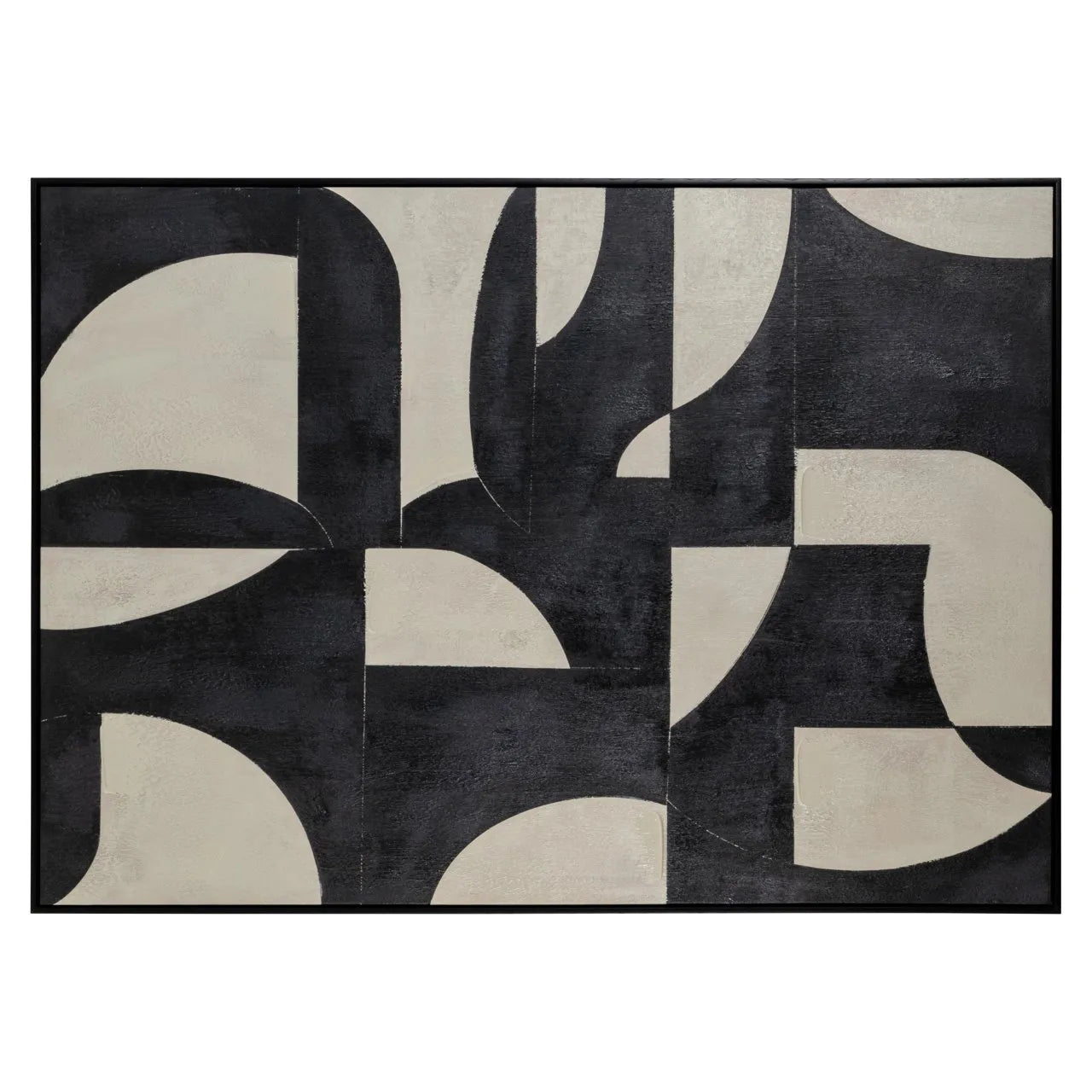 Richmond Interiors Splendor Black Wall Art