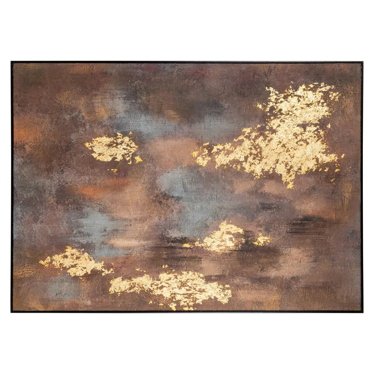 Richmond Interiors Golden Gleam Gold Wall Art
