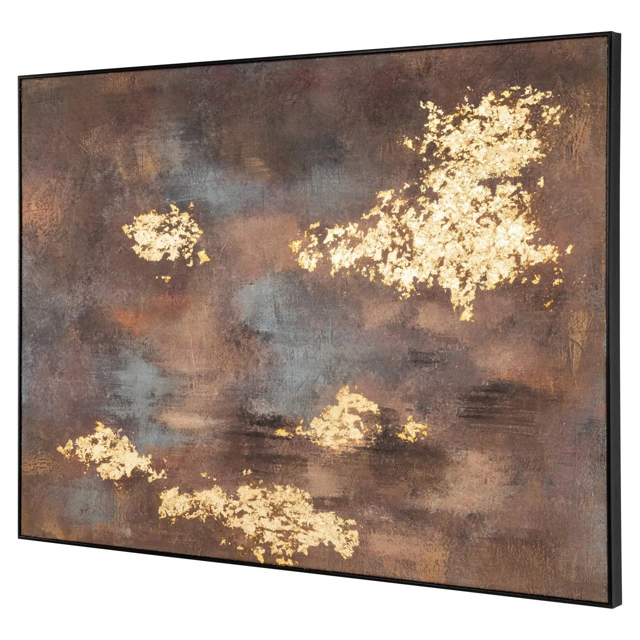 Richmond Interiors Golden Gleam Gold Wall Art