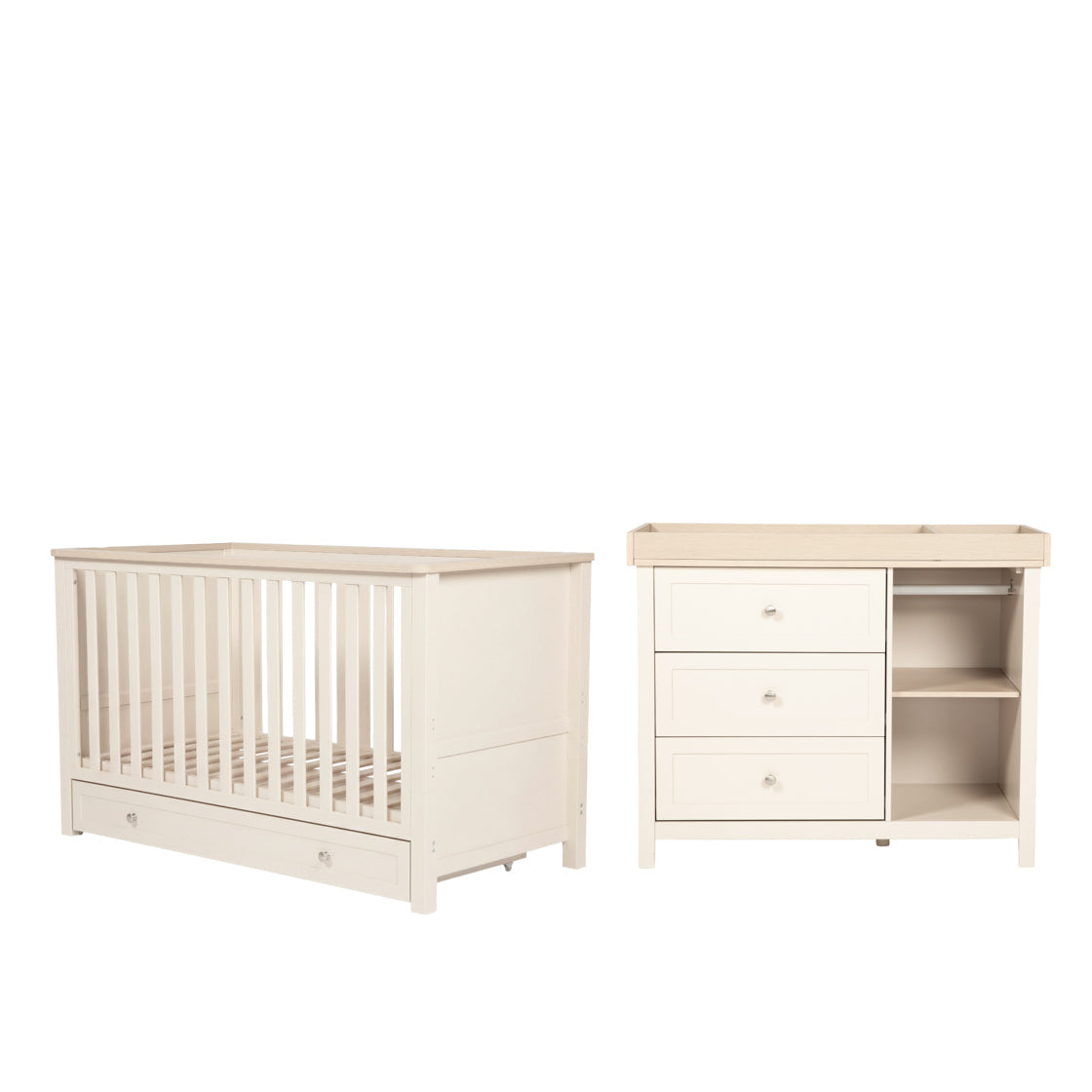 Wanderer 2 Piece Room Set Cashmere and Oak