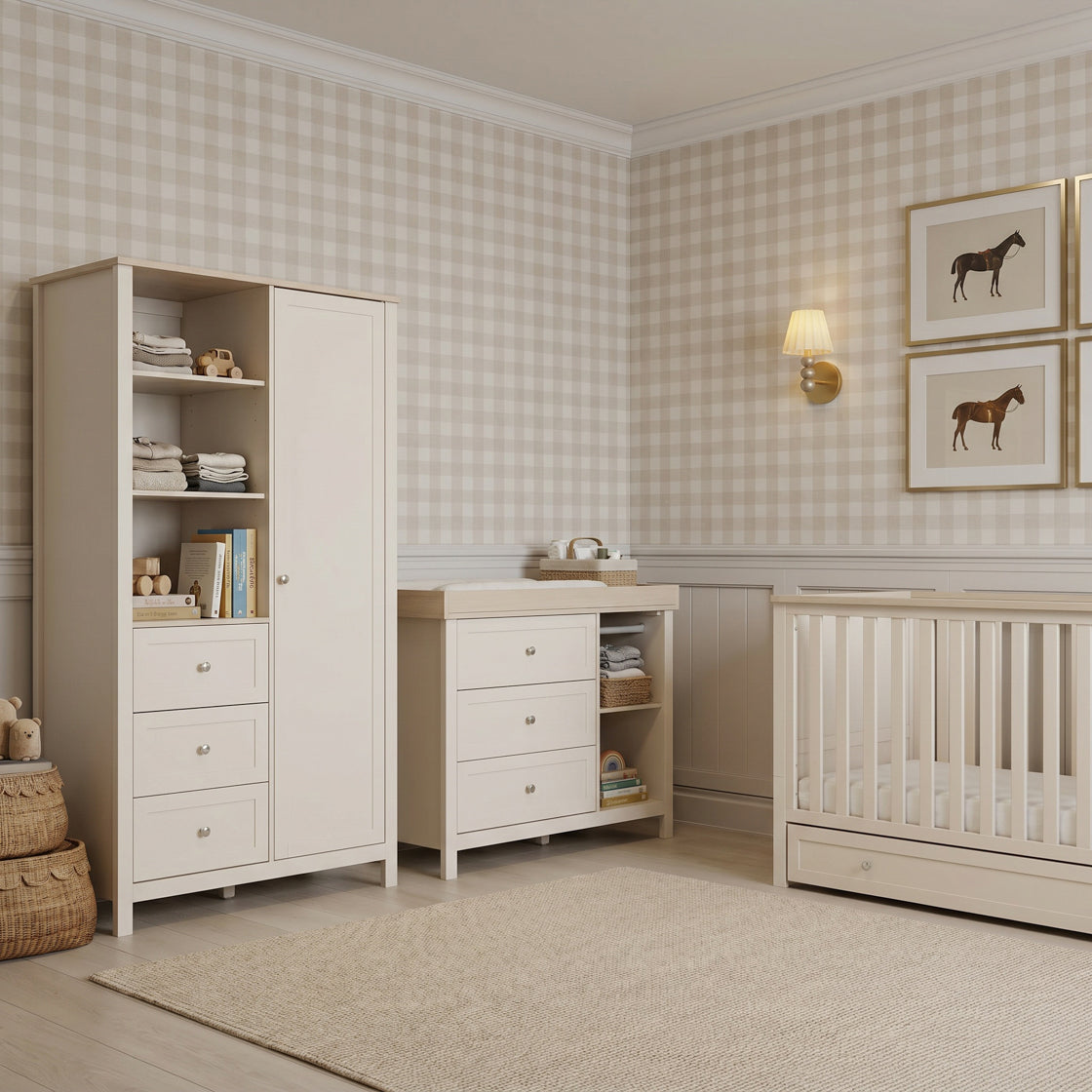 Wanderer 3 Piece Room Set Cashmere and Oak lifestyle
