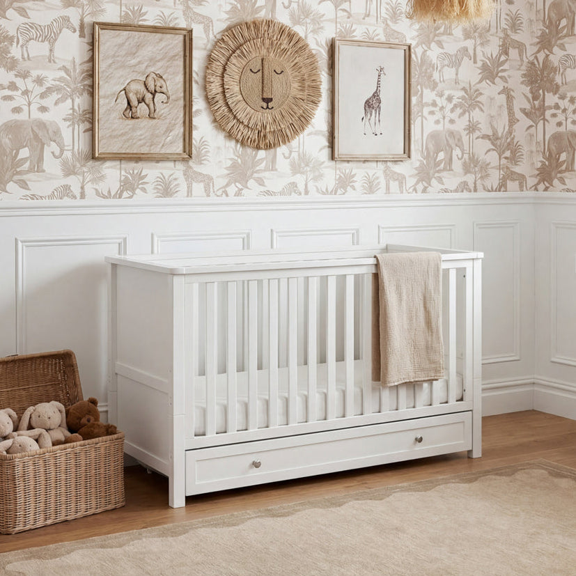 Wanderer Cot Bed White lifestyle