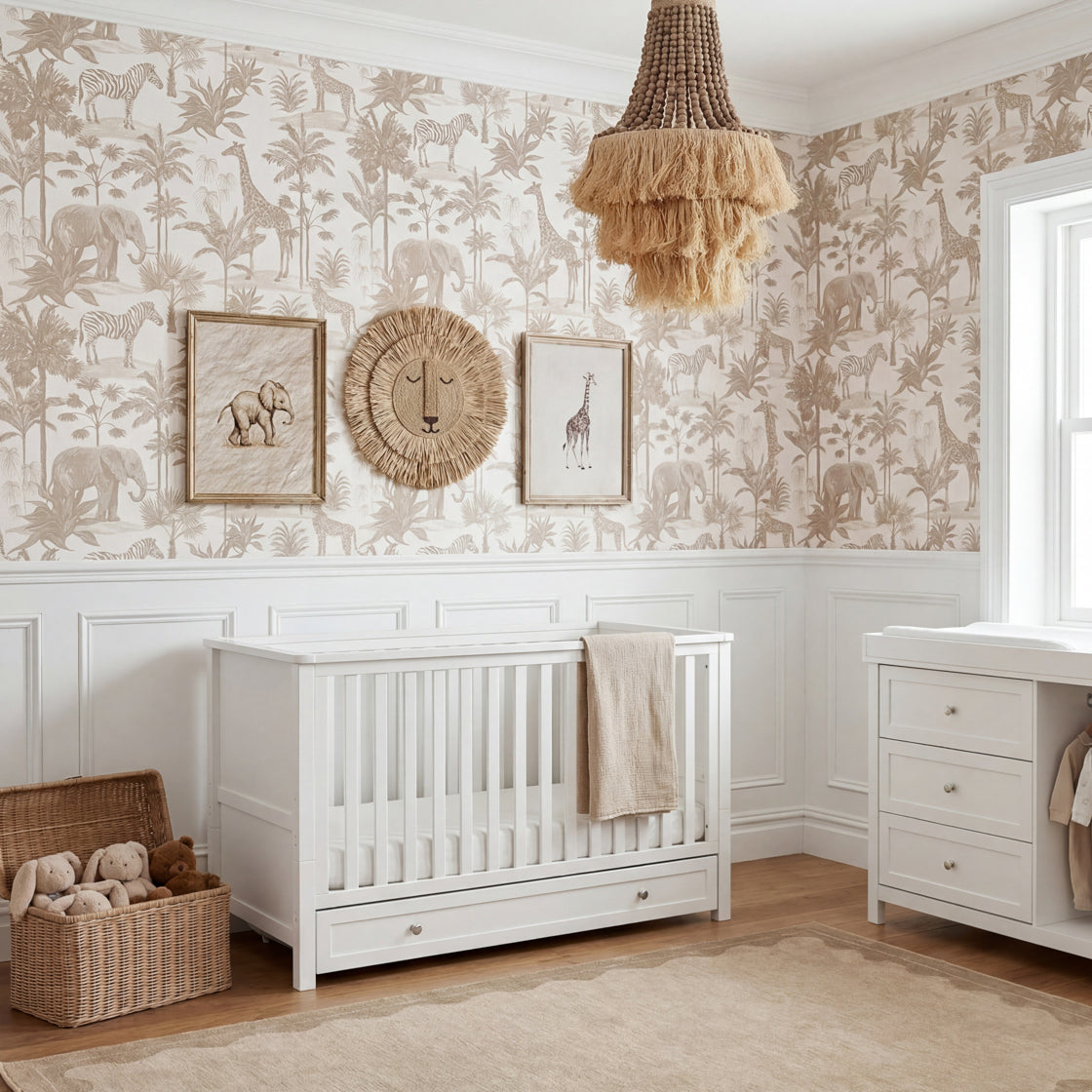 Wanderer White Wood Cot Bed