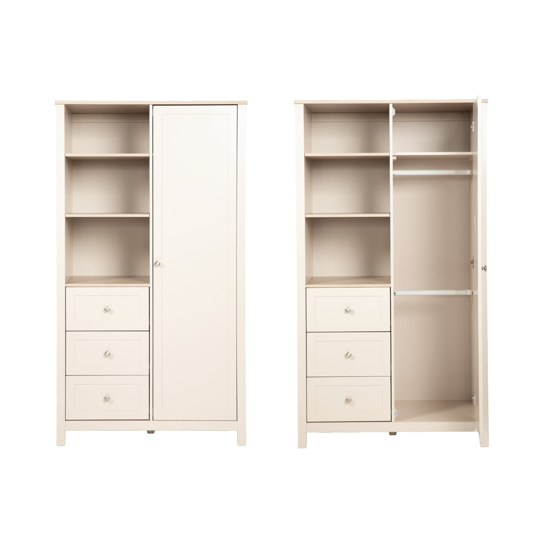 Wanderer Wardrobe Cashmere and Oak