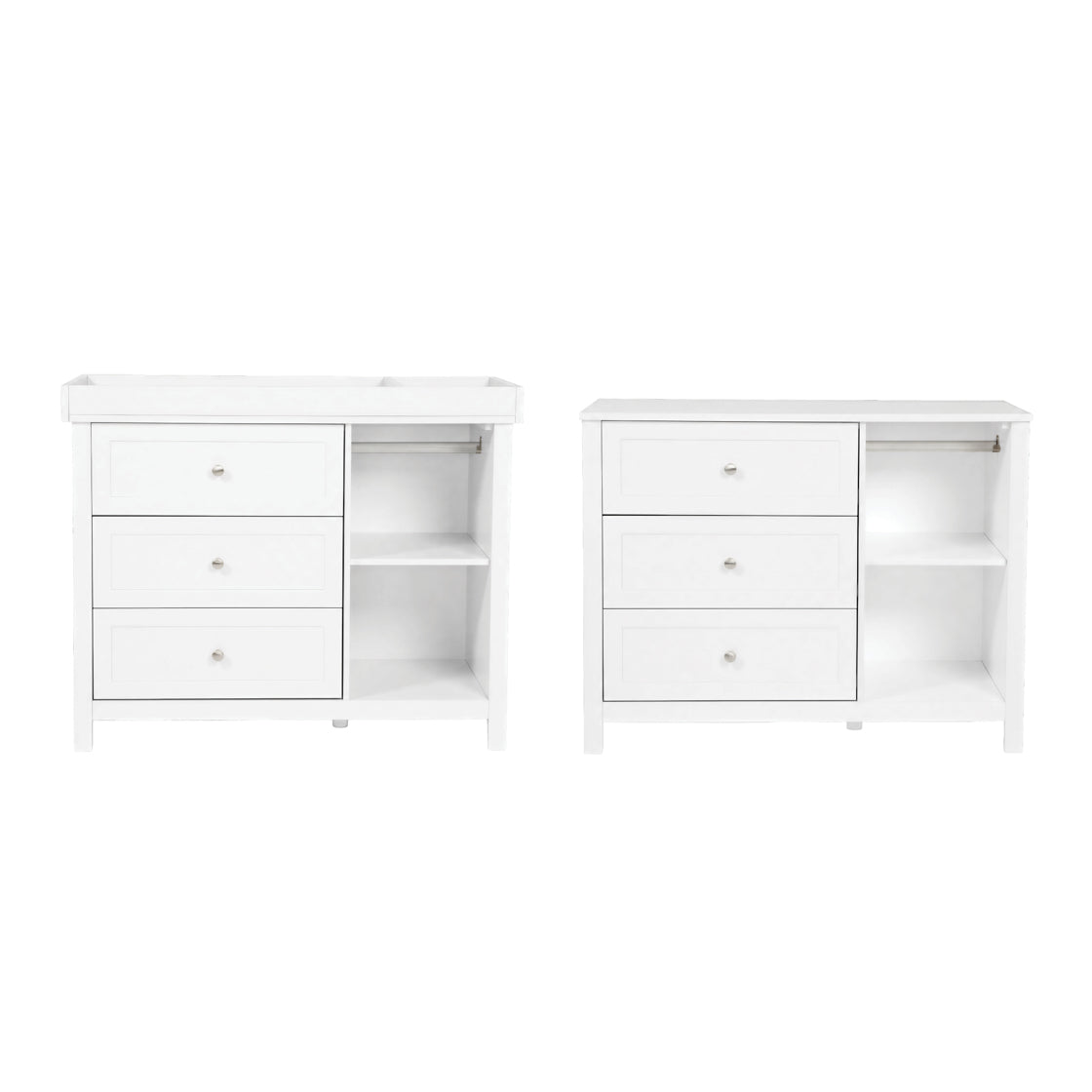 Wanderer 3 Piece Room Set White