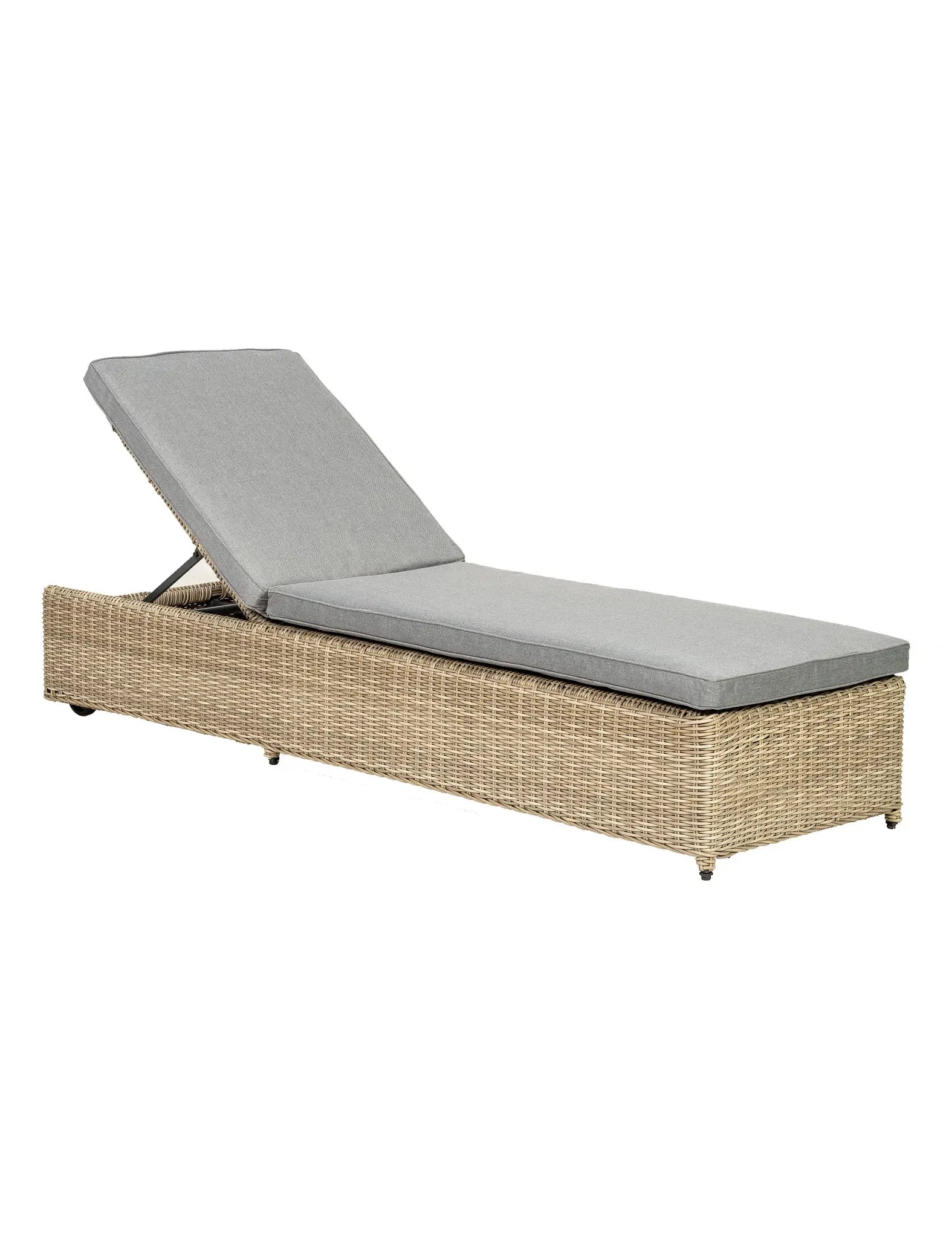 Grayson Grey Rattan Sunlounger