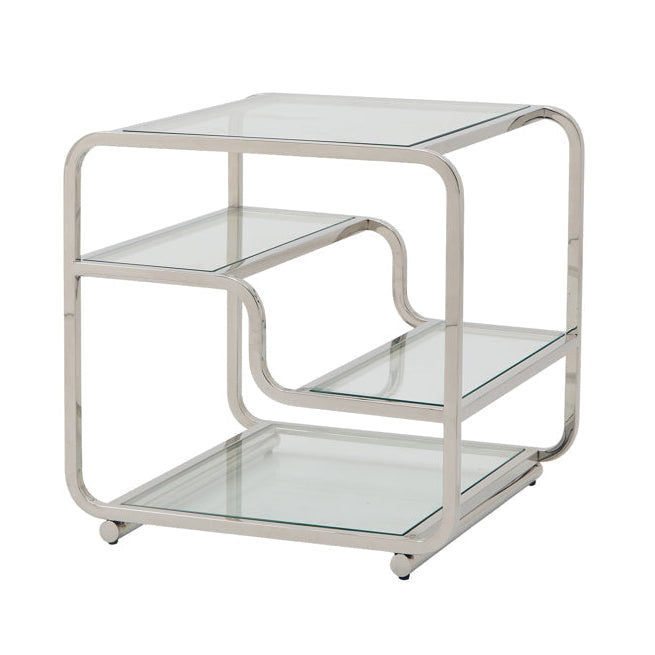 West Chrome Side Table