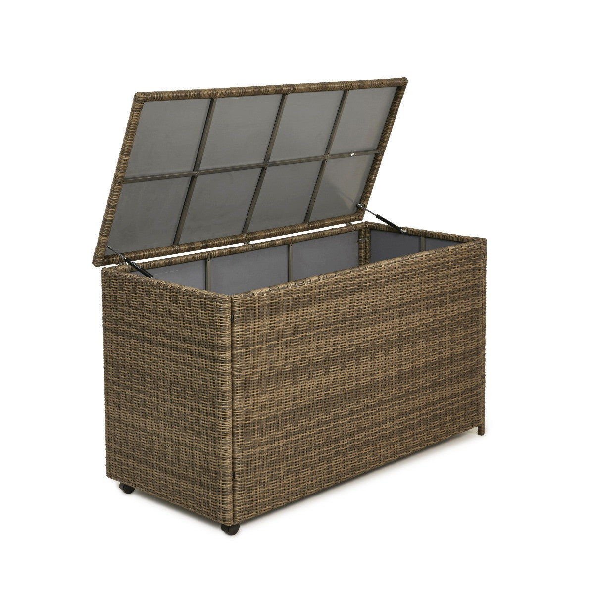 Maze Winchester Brown Rattan Outdoor Storage Box