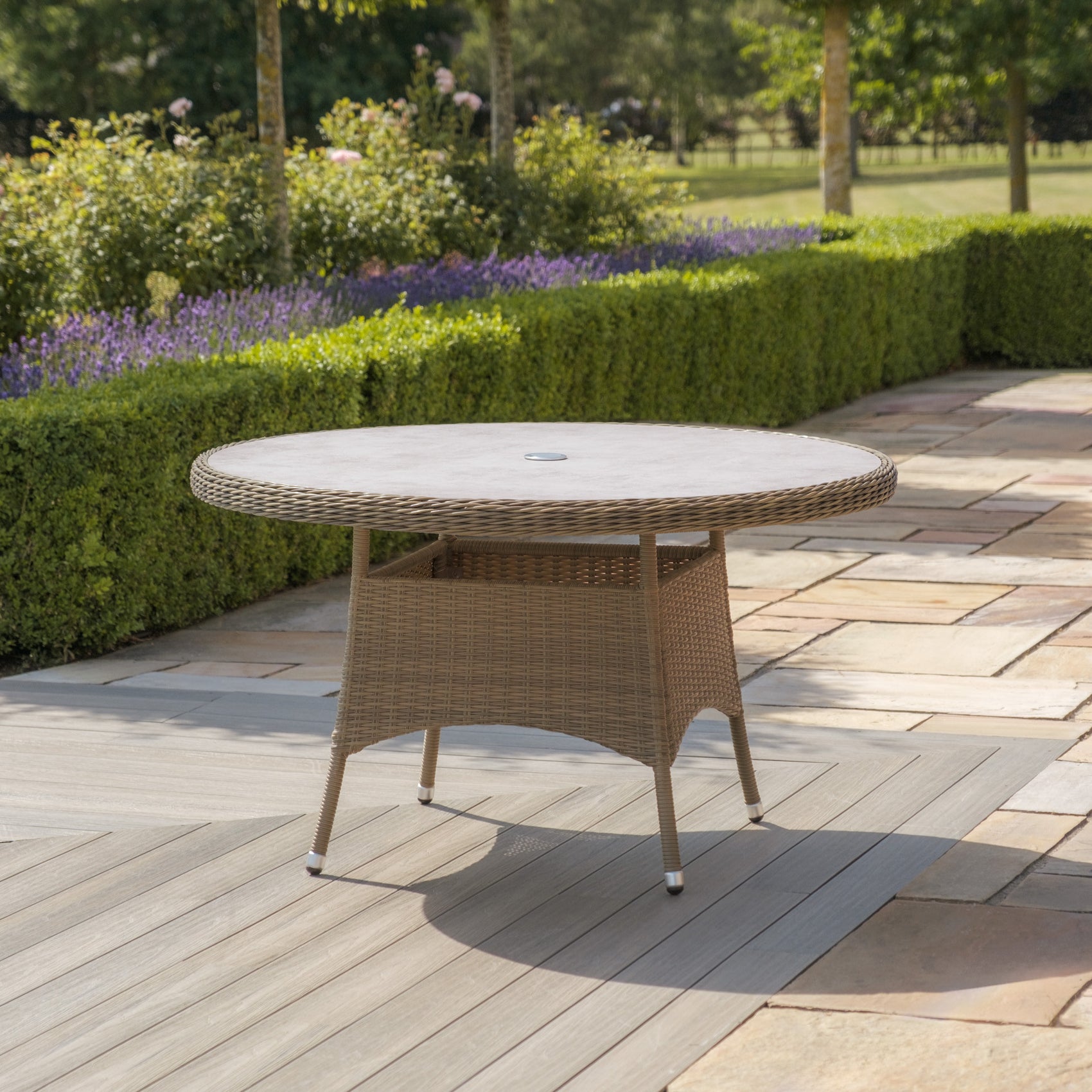 Winchester 150 Round Table - Ceramic Glass