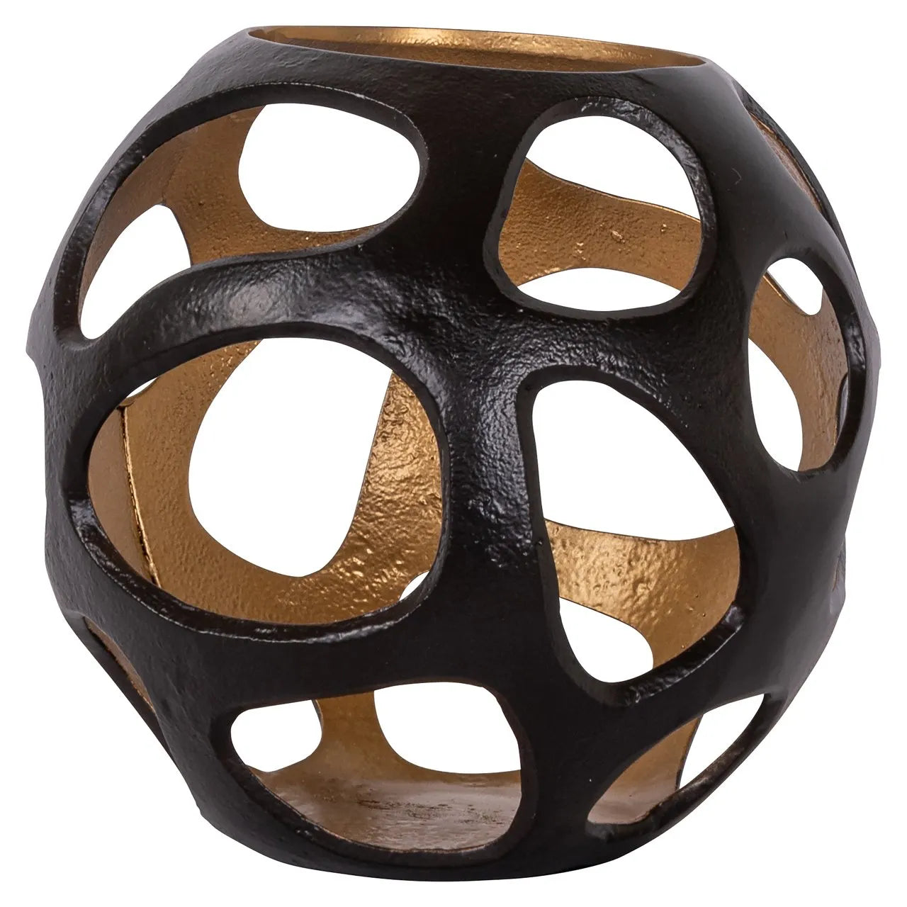 Richmond Interiors Alysia Brown Hurricane Candle Holder | Small