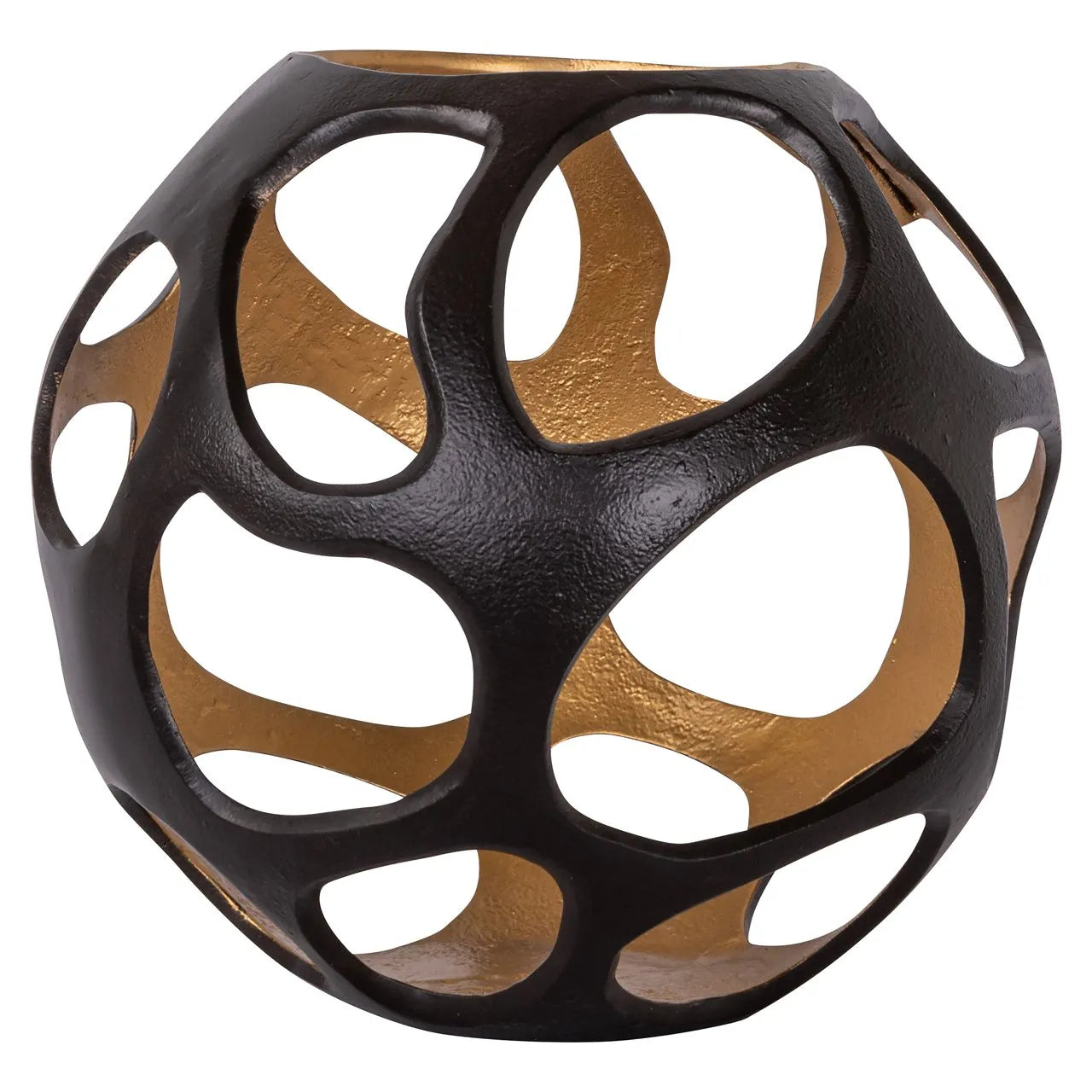 Richmond Interiors Alysia Brown Hurricane Candle Holder | Large