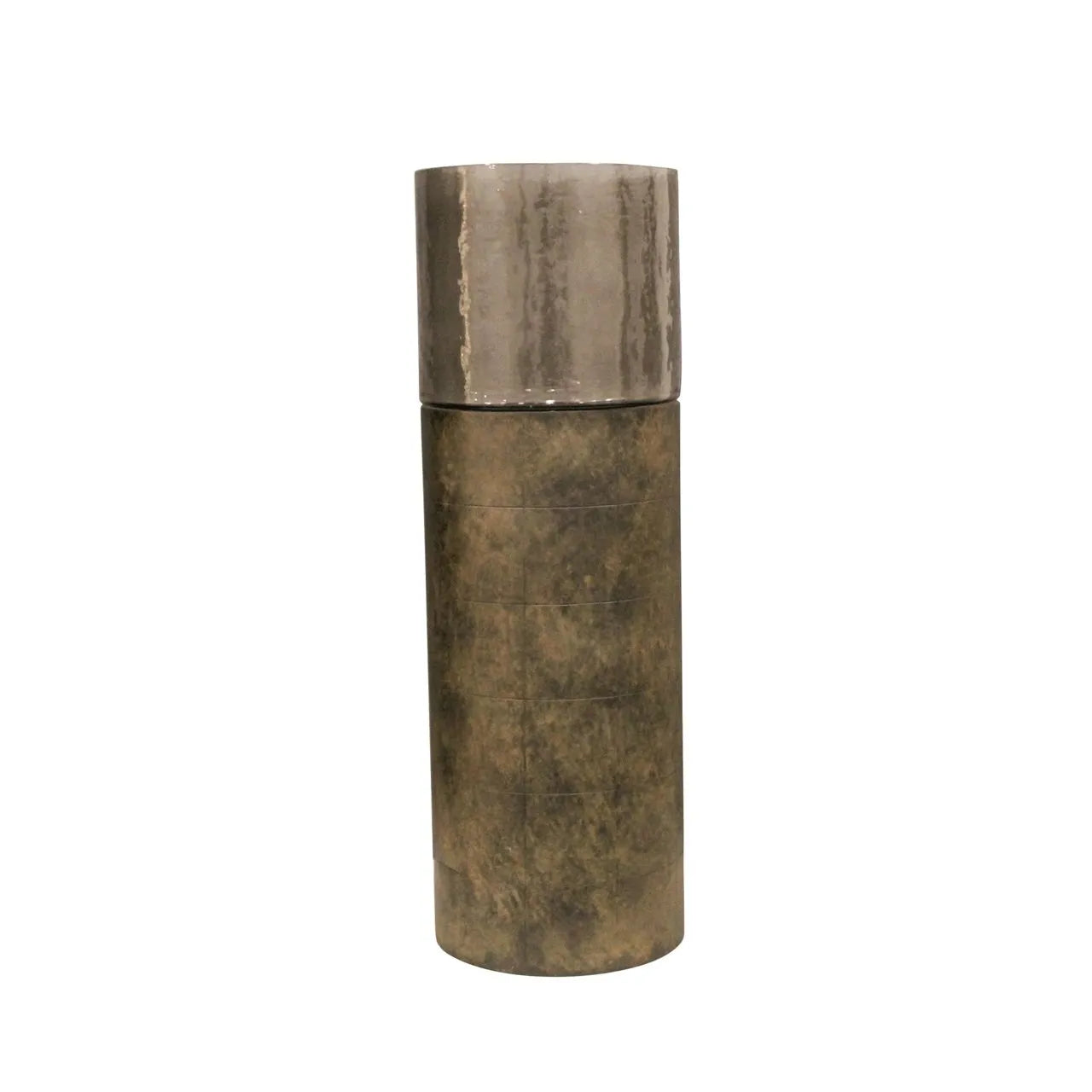 Richmond Interiors Mayce Gold Hurricane Candle Holder Floor Standing Small
