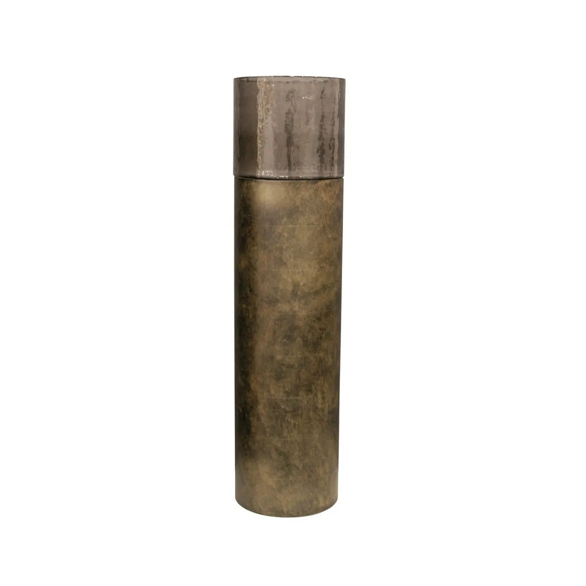 Richmond Interiors Mayce Gold Hurricane Candle Holder Floor Standing Large