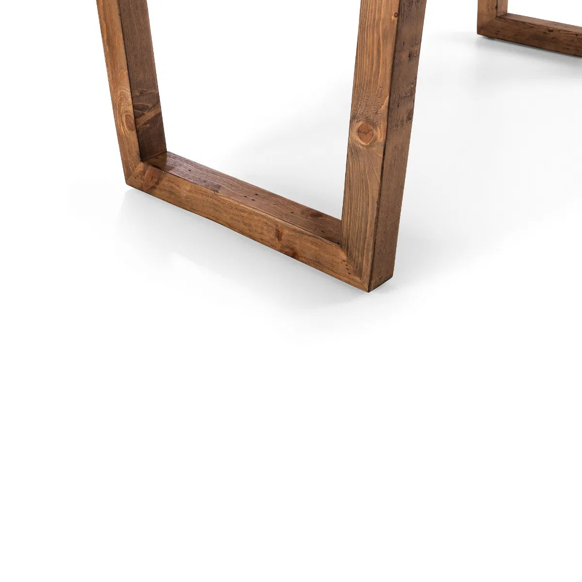 Hickory Pine Wood Dining Table