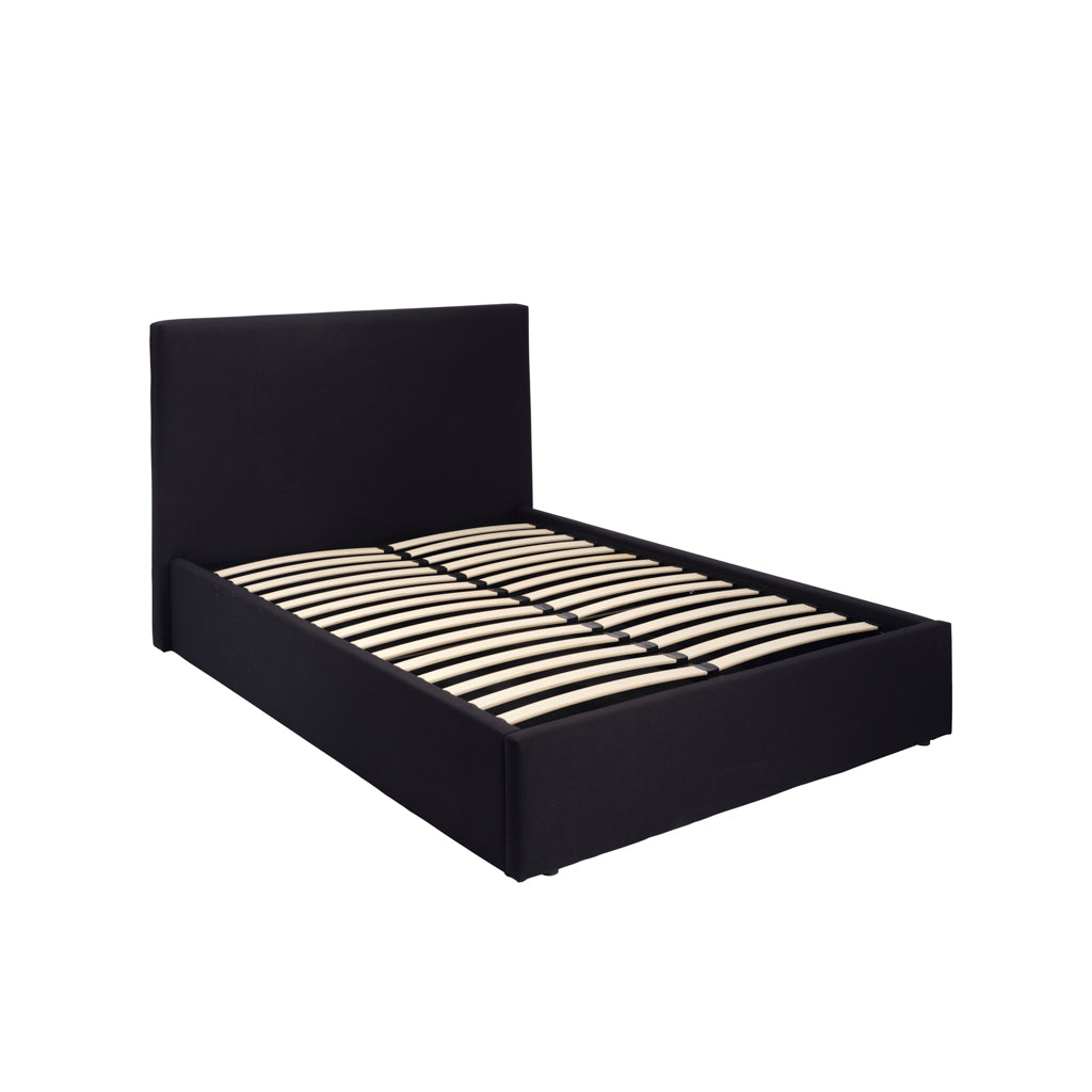 Wilder Onyx Black Ottoman Double Bed