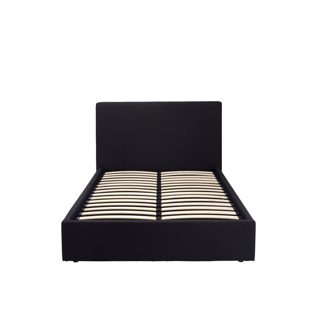 Wilder Onyx Black Ottoman Double Bed